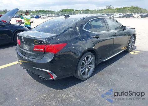 2019 Acura Tlx Tech Pkg из США, поврежденный, VIN 19UUB2F43KA010490